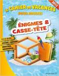 cahier énigmes casse tete