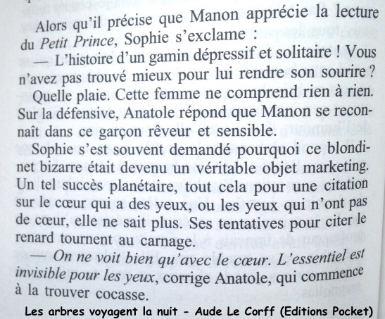 extrait : Les arbres voyagent la nuit