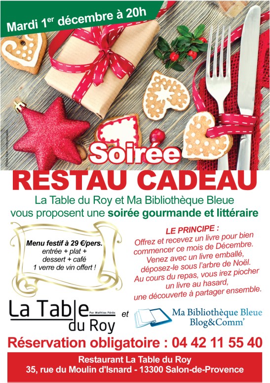 Affiche Soiree Resto Cado - Salon de Provence