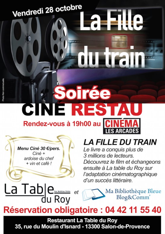 Affiche café littéraire Pascal Demeure - Salon de Provence